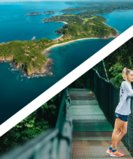 Papagayo Peninsula, Costa Rica, Guanacaste aerial picture, Monteverde Hanging bridges Tour pakc Ficus Hotel